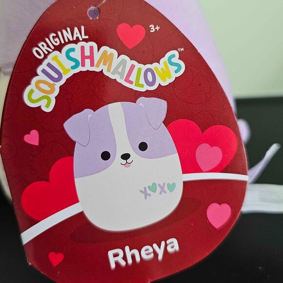 NWT 5" Rheya the purple dog Squishmallow - Picture 2 of 2